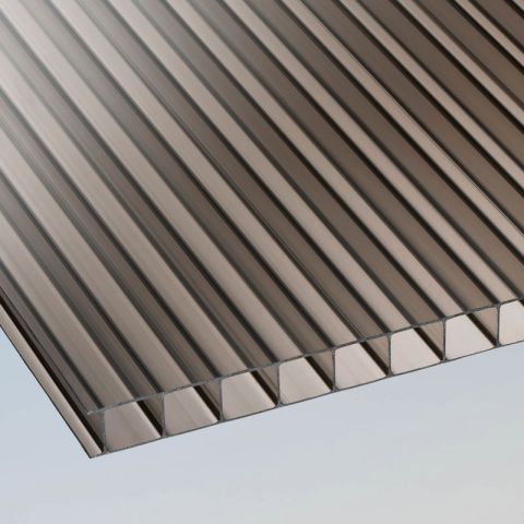 10mm Bronze Twinwall Polycarbonate