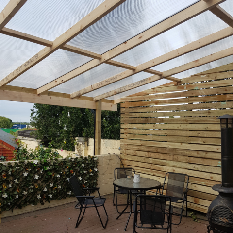 Lean To Roof Package - 4000mm x 6300mm