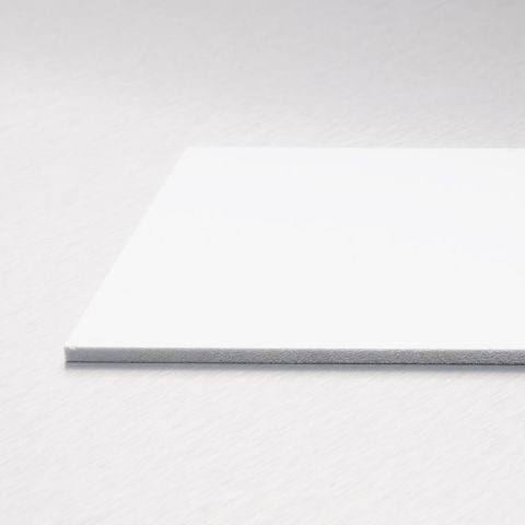 White 10mm Foam PVC Sheets