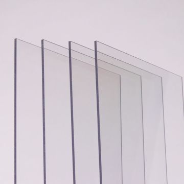 Flat 8mm Clear Polycarbonate Sheets
