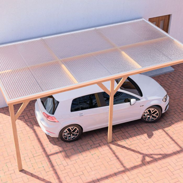 16mm Clear Marlon Clickloc - 3000mm x 500mm