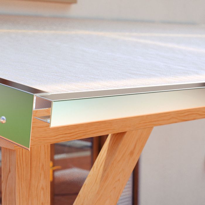 Aluminium U Profile - 16mm x 3mtr