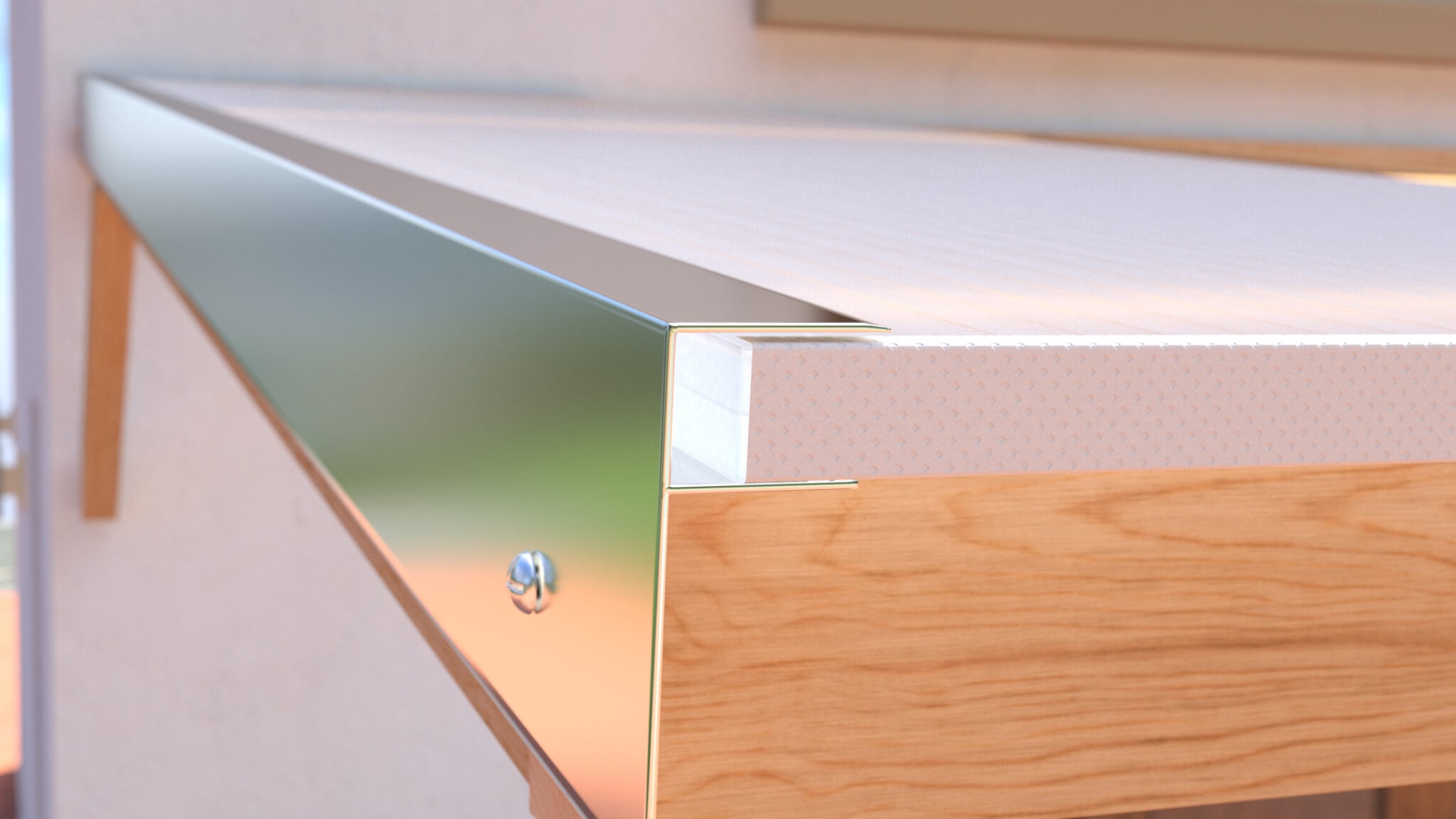 Aluminium Side F Profile