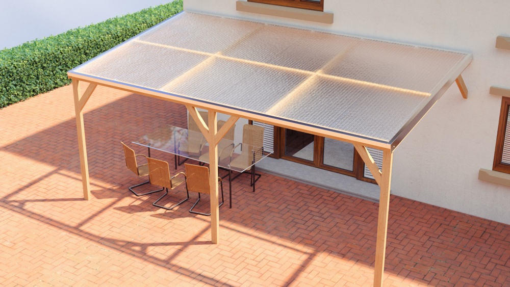 Polycarbonate Roof Installation