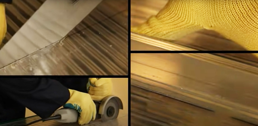 polycarbonate installation preparation