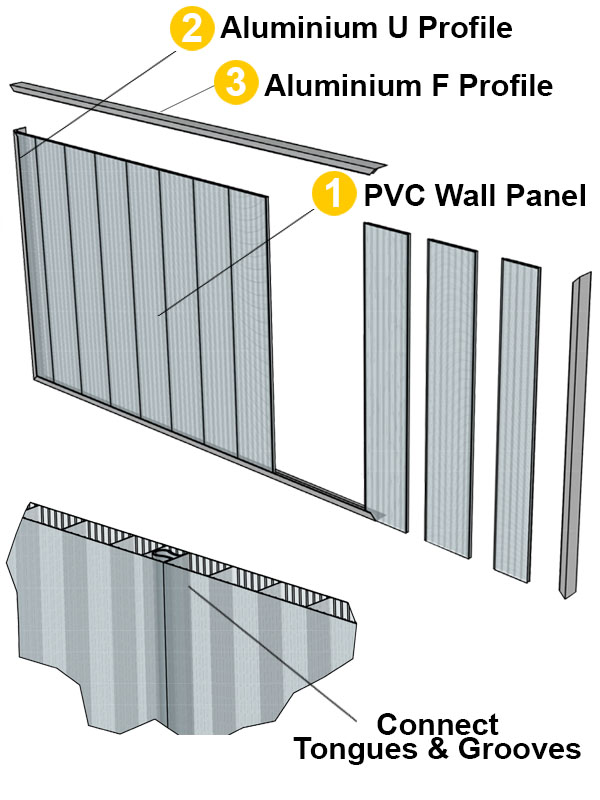 Wall panel installation guide
